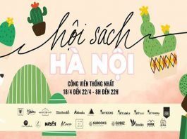 Hội sách công viên Thống nhất từ 18.04 – 22.04.2018.
