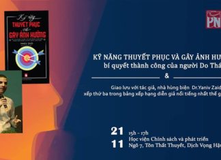 Tọa đàm KỸ NĂNG THUYẾT PHỤC VÀ GÂY ẢNH HƯỞNG-21.11.2018