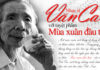 MÙA XUÂN ĐẦU TIÊN-TUYỆT PHẨM CUỐI CÙNG CỦA VĂN CAO
