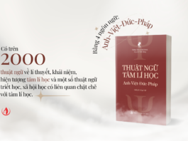 TOẠ ĐÀM DỊCH SÁCH TÂM LÍ HỌC & RA MẮT SÁCH “THUẬT NGỮ TÂM LÍ HỌC ANH-VIỆT-ĐỨC-PHÁP”