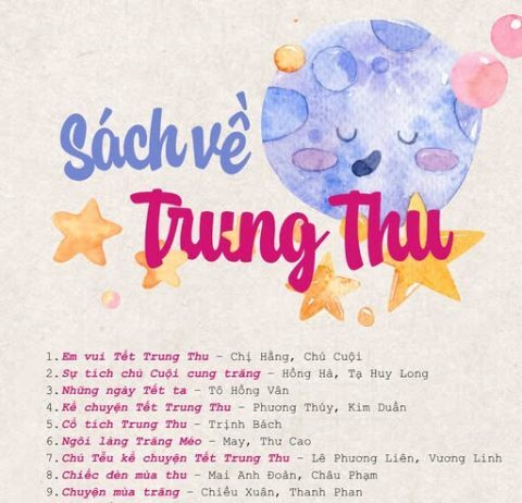15 Sách thiếu nhi về Trung Thu hay | Sách Ơi Mở Ra